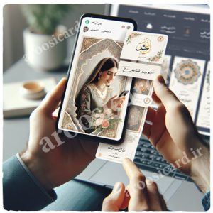 دعوت آنلاین مهمانها به جشن عروسی با کارت عروسی دیجیتال