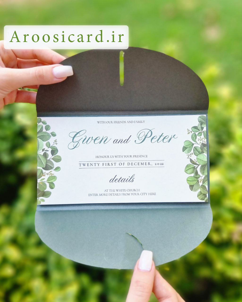 230-b کارت عروسی کد M230