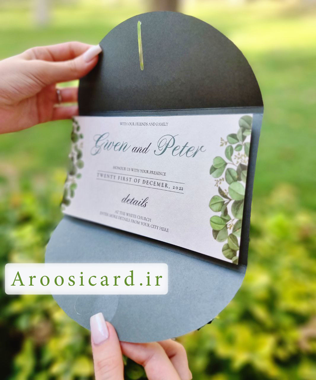 230-c کارت عروسی کد M230