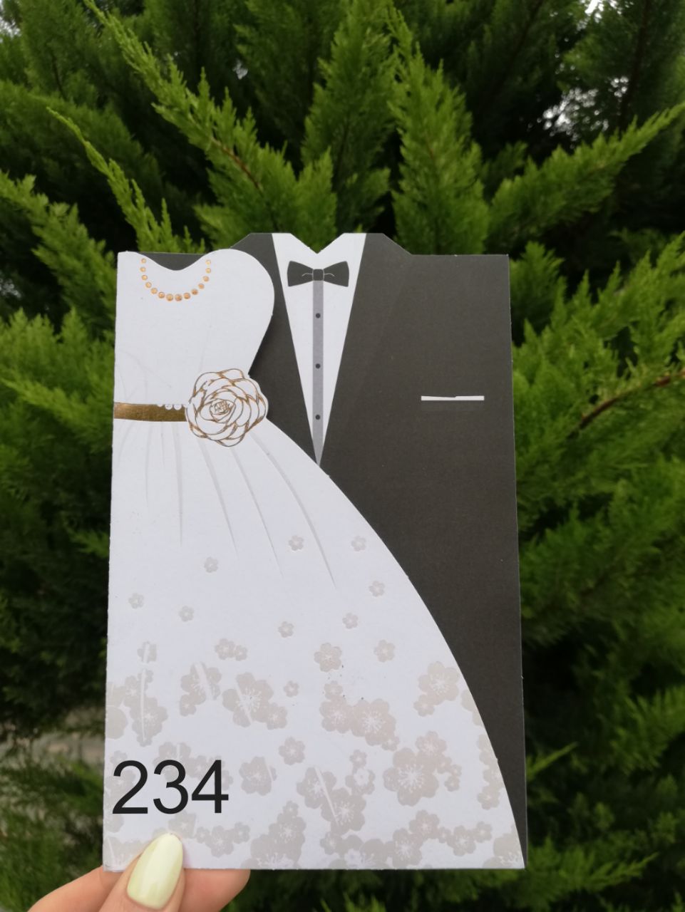 کارت عروسی کد 234