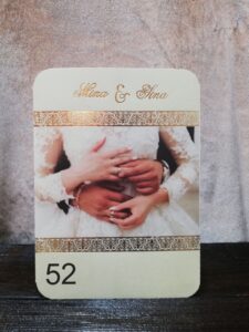 کارت عروسی ارزان کد 52