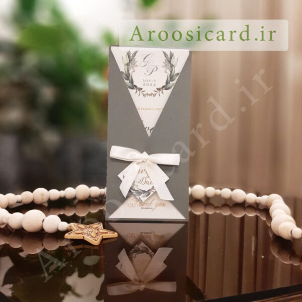 کارت عروسی کد M223 سبز