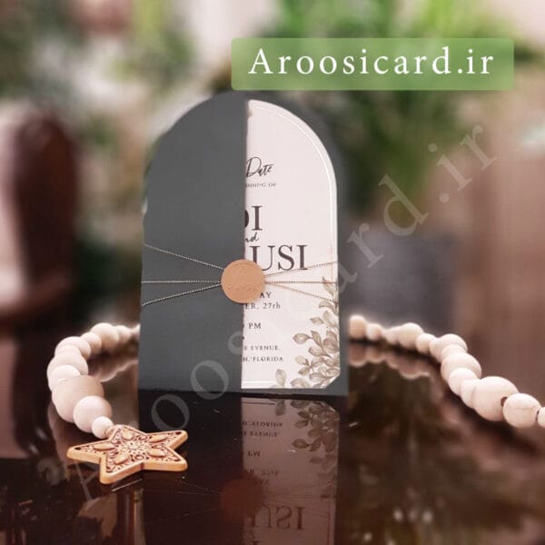 کارت عروسی مینیاتور کد M277