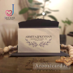 کارت عروسی مینیاتور کد M281