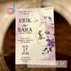 کارت عروسی کد M89 طرح داخل کارت