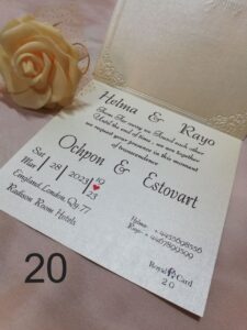 کارت عروسی جدید کد سون 20