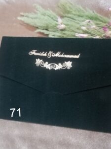 کارت عروسی طلقی کد 71