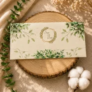 کارت عروسی سه لت گلدار