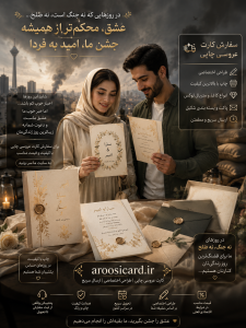 برنامه ریزی جشن عروسی در شرایط جنگ و بحران