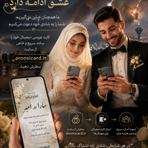 زوج ایرانی در حال برنامه‌ریزی جشن عروسی در شرایط بحرانی